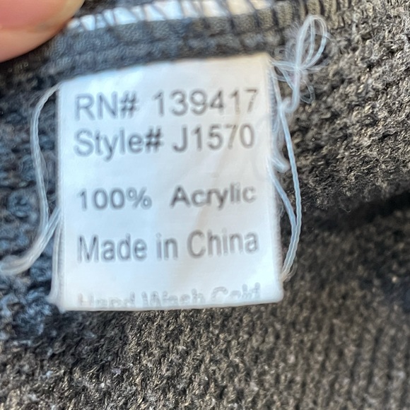 PIKO-size Large Grey Cardigan - Picture 4 of 4